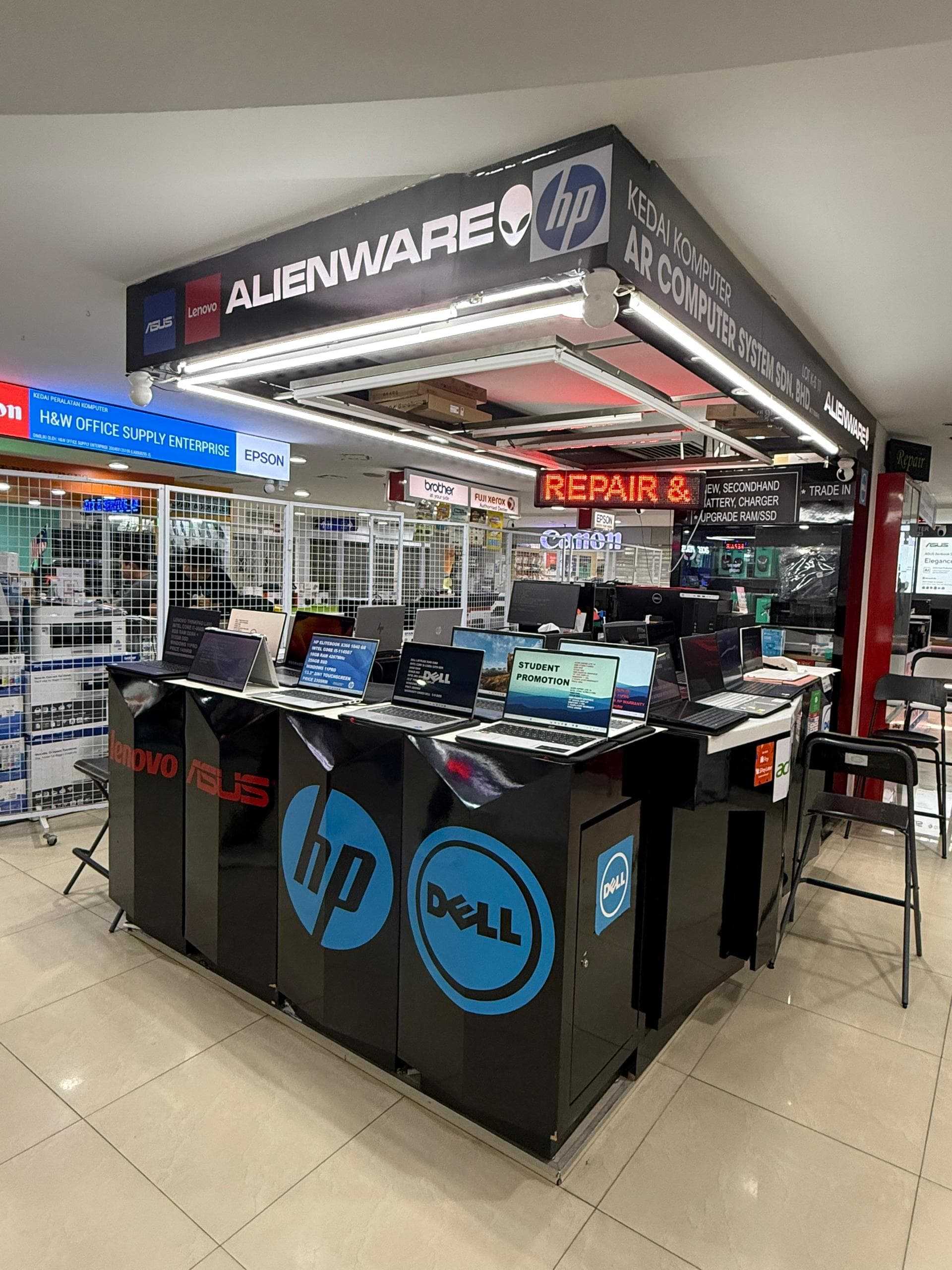 RAID HIGHTECH PRO Alienware shop at Digital Mall Petaling Jaya